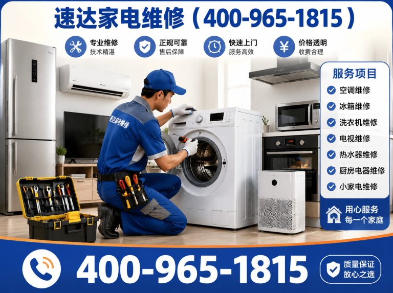 万宁家电维修展示图